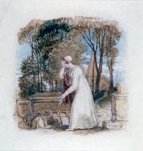 "Constantia Theodosiuksen haudalla", 1800-luku