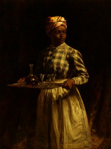Palveleva piika, 1890