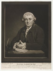 David Garrick, 1779.