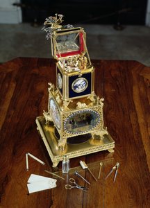 Musiikkiautomaatti, tarvike ja kello, kirjoittanut Thomas Weekes, n. 1800 tekijältä Thomas Weekes
