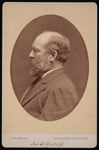 James Abram Garfieldin muotokuva 1831-1881, kesäkuu 1880.