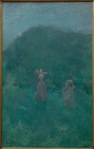 Kesä, 1893 tekijältä Thomas Wilmer Dewing