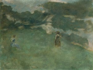 Eremittiharakka tekijältä Thomas Wilmer Dewing