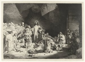 Kristuksen saarnaaminen (Sadan guldenin painos)
