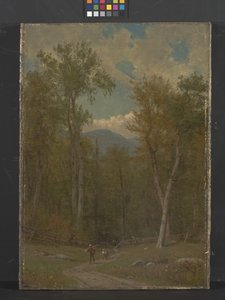 Maisema (öljy kankaalle) tekijältä Thomas Worthington Whittredge
