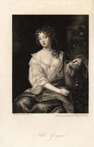 Nell Gwyn, restaurointinäyttelijä, Rochesterin jaarlin rakastaja, Englannin kuninkaan Charles II:n pitkäaikainen rakastajatar