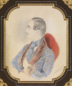 Muotokuva Ilja Mikhaylovich Miklashevskystä, 1844