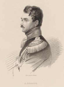 Säveltäjä Aleksei Fjodorovitš Lvovin muotokuva 1798-1870.