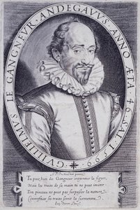 Guillaume Le Gangneurin (1553-1624), Ranskan kuninkaan kamarin sihteerin muotokuva tekijältä Thomas de Leu