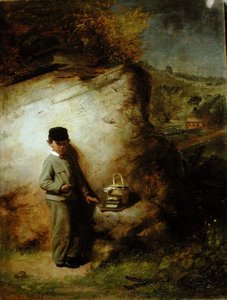 The Truant (öljy kankaalle)