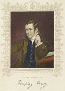 Humphry Davy, brittiläinen kemisti ja keksijä, 1801