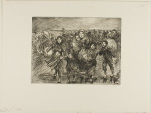 Ennen hyökkäystä tekijältä Théophile Alexandre Pierre Steinlen