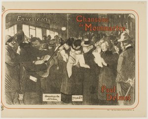 Lauluja Montmartresta tekijältä Théophile Alexandre Pierre Steinlen