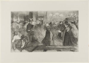 Tanssisali tekijältä Théophile Alexandre Pierre Steinlen