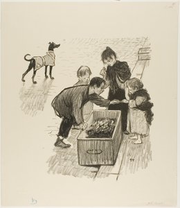 Yläluokka! tekijältä Théophile Alexandre Pierre Steinlen