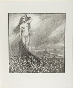 Kunnianosoitus Zolalle tekijältä Théophile Alexandre Pierre Steinlen