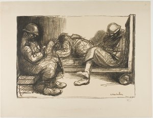 Dugoutissa tekijältä Théophile Alexandre Pierre Steinlen