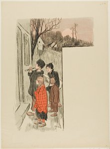 Les Petiots tekijältä Théophile Alexandre Pierre Steinlen