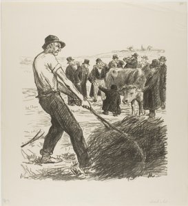 Maitolehmä tekijältä Théophile Alexandre Pierre Steinlen