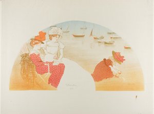 Rannalla tekijältä Théophile Alexandre Pierre Steinlen