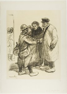 Siihen ei totu tekijältä Théophile Alexandre Pierre Steinlen