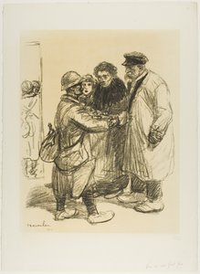 Siihen ei totu tekijältä Théophile Alexandre Pierre Steinlen