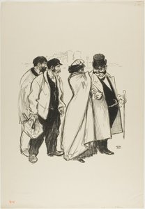 Hänestä tuli huono! tekijältä Théophile Alexandre Pierre Steinlen