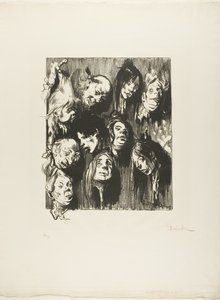 Kymmenen salamurhaa pennillä tekijältä Théophile Alexandre Pierre Steinlen