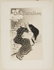 Julistus tekijältä Théophile Alexandre Pierre Steinlen