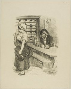 Merimiehen paluu tekijältä Théophile Alexandre Pierre Steinlen