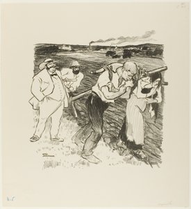 Tänään! tekijältä Théophile Alexandre Pierre Steinlen