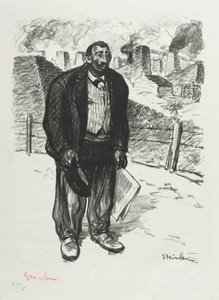 Rehellinen työntekijä tekijältä Théophile Alexandre Steinlen