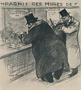 Opportunistinen enemmistö, 1919 tekijältä Théophile Alexandre Steinlen