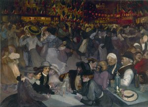 Ball 14. heinäkuuta tekijältä Théophile Alexandre Steinlen