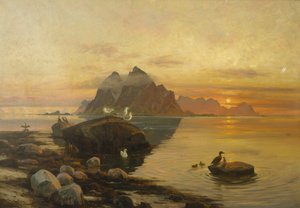 Bird Life (öljy kankaalle)
