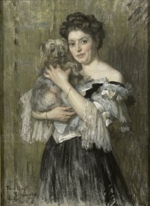 Mary Catherine Josephine Jordan (1866-1948). Esposa del pintor George Hendrik Breitnerfinnish