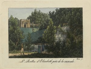 Elizabeth-paviljonki Pavlovsk Parkissa, 1810-luku.