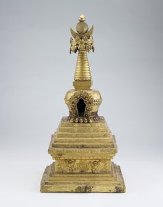 Stupa, 1600-luvun loppu - 1700-luvun alku tekijältä Tibetan School