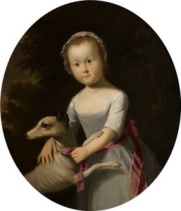 Muotokuva neiti Charlotte Bridgemanista lapsena (1800–1877), n. 1805–1815 (öljy kankaalle) tekijältä Tilly Kettle