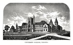 University College, Toronto, Kanada, 1800-luku tekijältä Tilton Waters