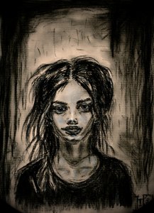 ”Dark Gaze” -muotokuva
