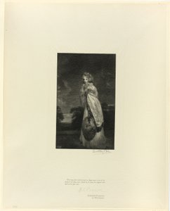 Lady Derby (Miss Farren), Old English Mastersilta tekijältä Timothy Cole
