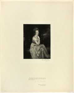 Lady Derby, Old English Mastersilta tekijältä Timothy Cole