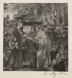 Vanhat italialaiset mestarit: Madonna ilmestyy St. Bernardille, 1888-1892. tekijältä Timothy Cole