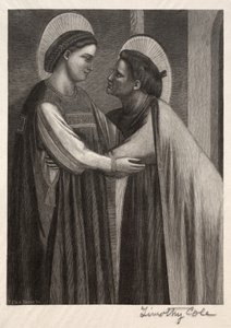 Vanhat italialaiset mestarit: Mary ja Elisabeth, 1886. tekijältä Timothy Cole