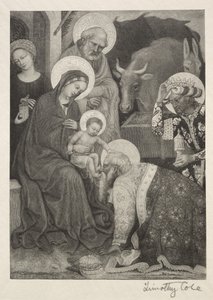 Old Italian Masters: The Adoration of the Magi, 1887. tekijältä Timothy Cole