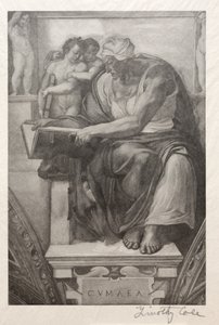 Vanhat italialaiset mestarit: Kumien Sibyl, 1888-1892. tekijältä Timothy Cole
