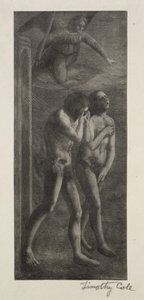 Vanhat italialaiset mestarit: Karkotus paratiisista, 1888. tekijältä Timothy Cole