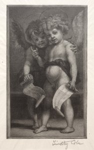 Vanhat italialaiset mestarit: Kaksi lapsienkeliä, 1888-1892. tekijältä Timothy Cole