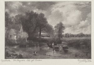 El Haywainfinnish tekijältä Timothy Cole after John Constable